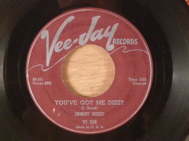 Jimmy Reed  You've Got Me Dizzy/Honey, Don't Let Me Go  Blues, R&B 1956 Vee-Jay