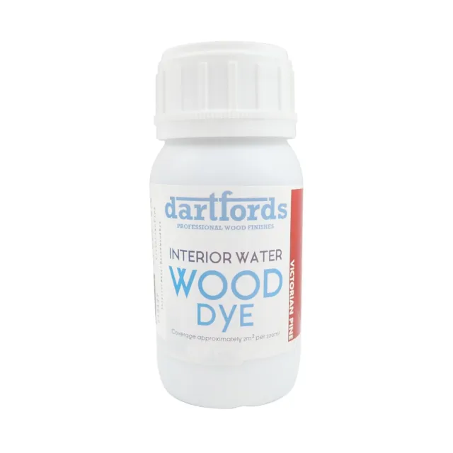 dartfords Victorian Pine Interior Water Based Wood Dye 230ml Bottle