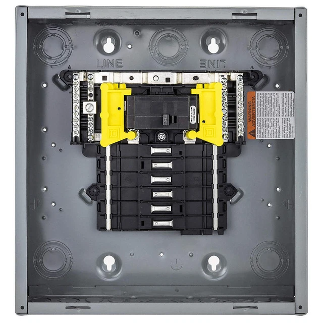 SQUARE D QO112M100PC Load Centers,100A,120/240VAC