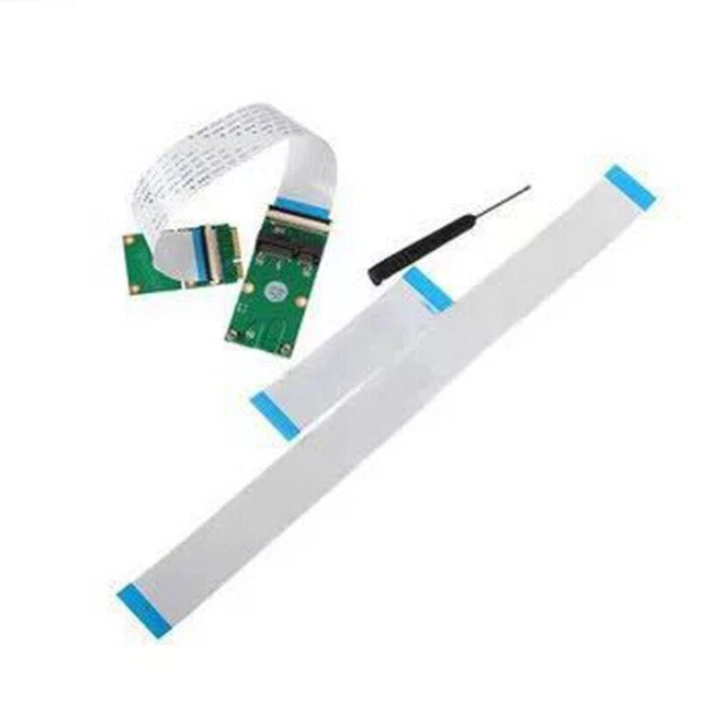 Mini PCIe to Mini PCIe Mini PCI-E Extender FPC Network Card Extend SSD ExteHS