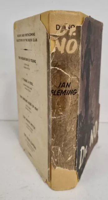 Ian Fleming ~ Dr No ~ HC G DJ  (1958 Book Club )