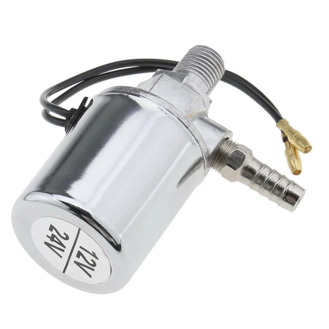 Elettrovalvola in metallo per corno d'aria 12/24v Volt VALVOLA TRENO/CAMION 1/4 Nuova