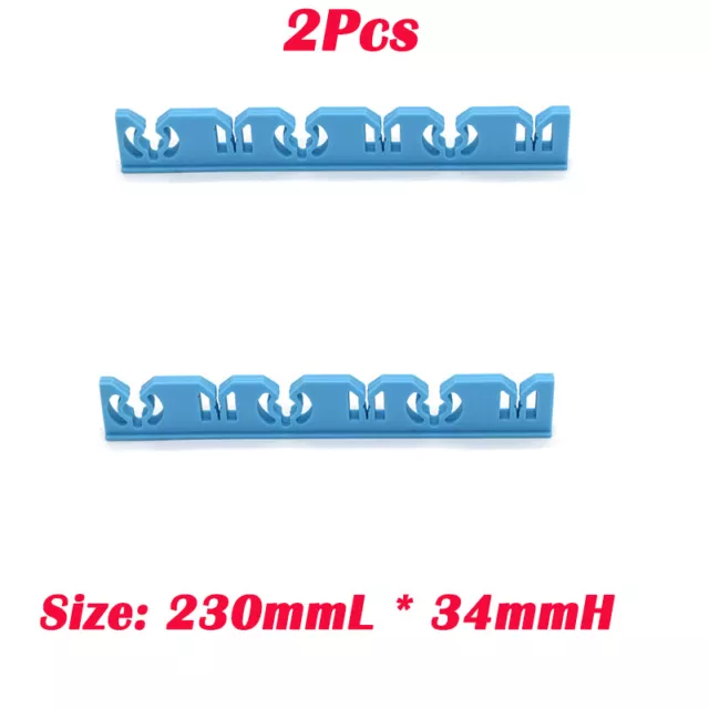 2Pc Silicone Detachale Rack Slot fit Surgery Sterilization Tray Disinfection Box