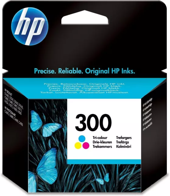HP 300 TRICOLOR CC643EE - cartuccia originale - colore - per HP - 300