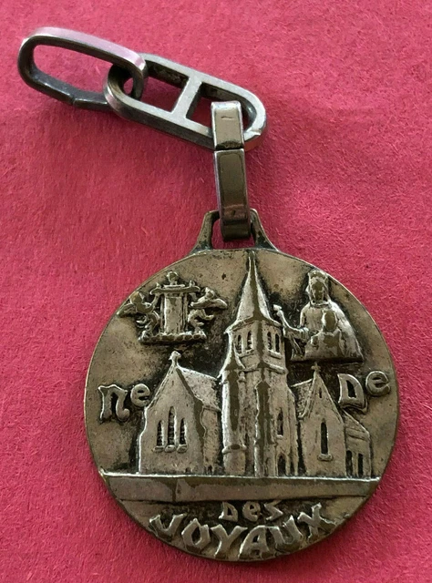 ANTIQUE CATHOLIC RELIGIOUS Holy Medal Notre Dame De Des Joyaux Saint ...