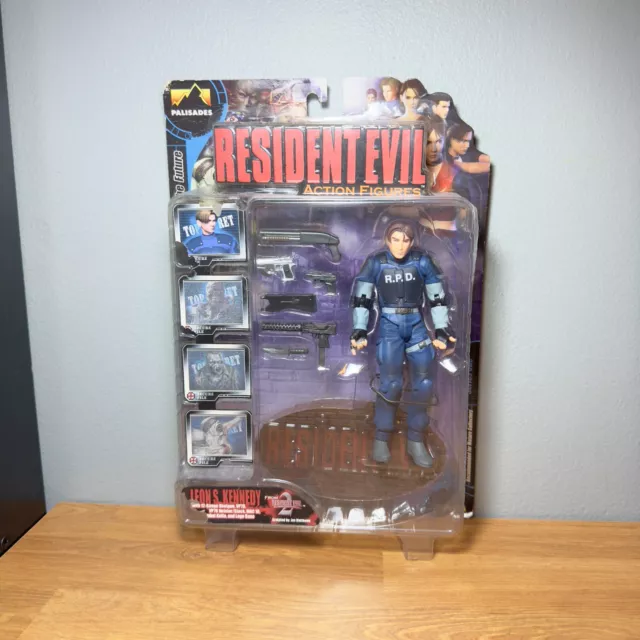 Resident Evil 2 Biohazard Leon Kennedy Action Figure Toy Palisades Capcom Series