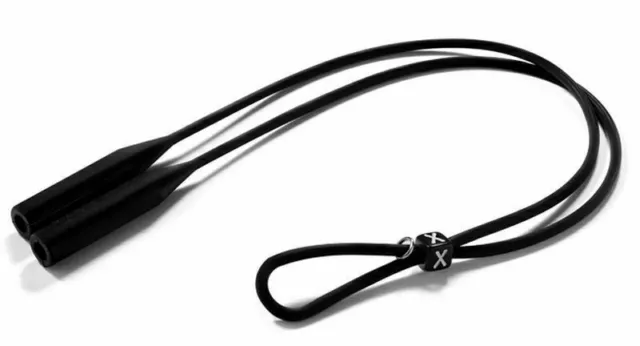 Cordon à lunettes homme femme corde attache silicone réglable mixte 55cm