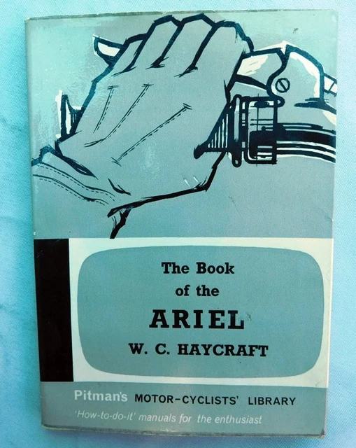 ARIEL VINTAGE MOTORCYCLE Manual/Book 19391960 Single Cylinder Red