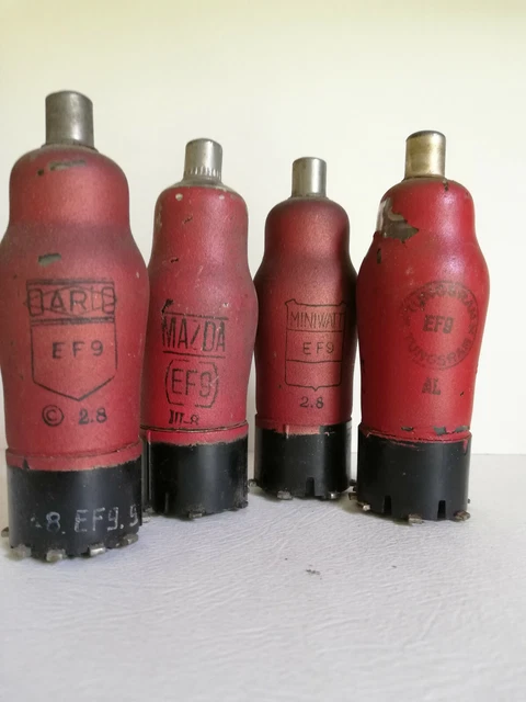 Tube Audio Philips Miniwatt EF40 - Dario Label - NOS - 100% Testé