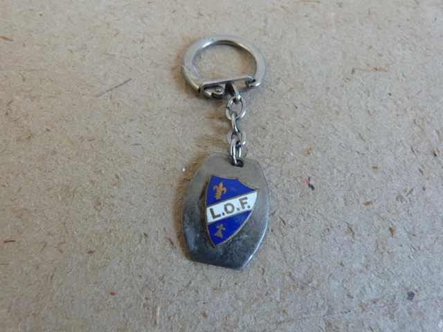 Ancien Porte Clé Cafés De L'éléphant Noir, Coupe D'or Du Bon Gout Francais 242348