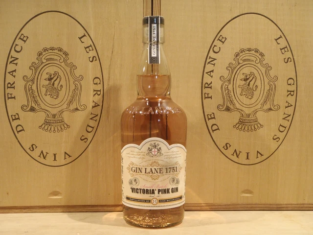 Gin Lane 1751 Victoria Pink Small Batch  8 plantes 70cl 40% vol.
