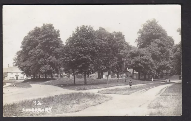 Oxfordshire Oxon ADDERBURY Green used 1926 RP PPC by Simms