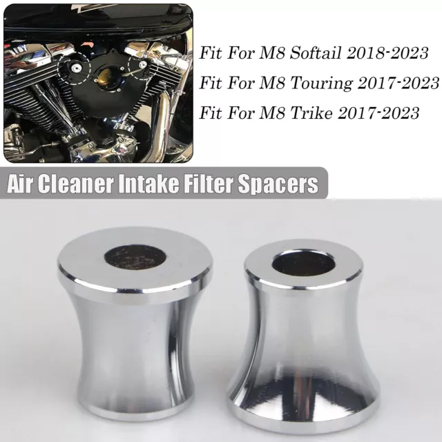 Air Cleaner Filter Spacers For Harley Touring Road King Electra Tri Glide Ultra