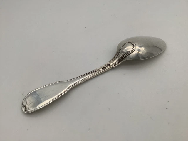 Louche à moutarde Fermier Généraux Argent massif XVIII Eme France filet