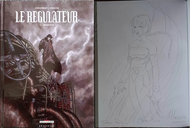 moreno - le regulateur 1 - BD 2006 + belle dedicace