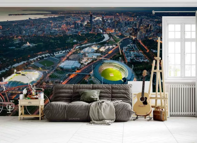 3D Melbourne Cricket Ground Wall Murals Wallpaper Murals Wall Sticker 2