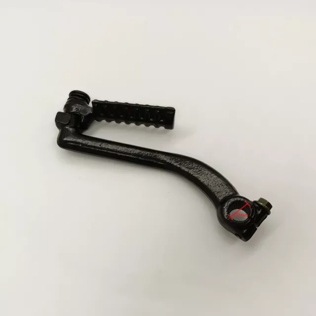 Pit Bike Kick Start Lever. Black Folding Type. Fits 50 to 125cc Engines