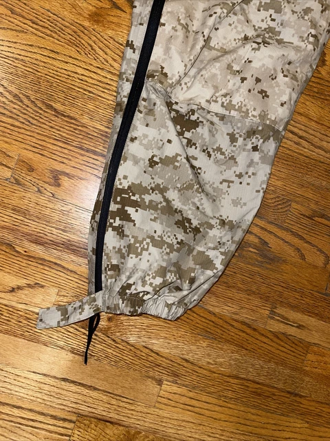 Issued USMC Desert MARPAT Lightweight Exposure Trousers GoreTex LARGE Reg NWOT 2
