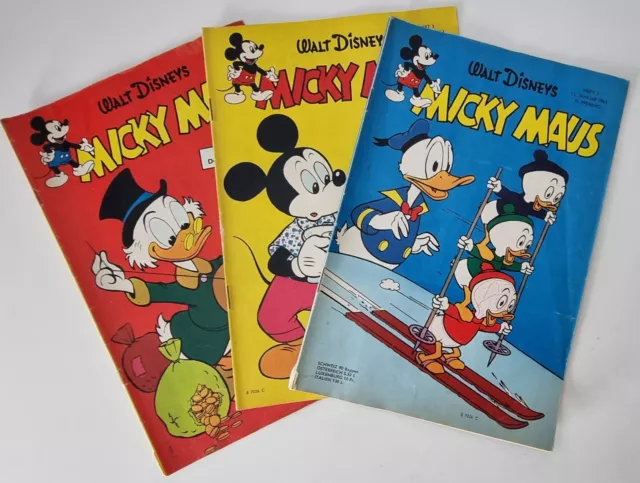 Micky Maus Comics Jahrgang 1963 ~ zur Auswahl