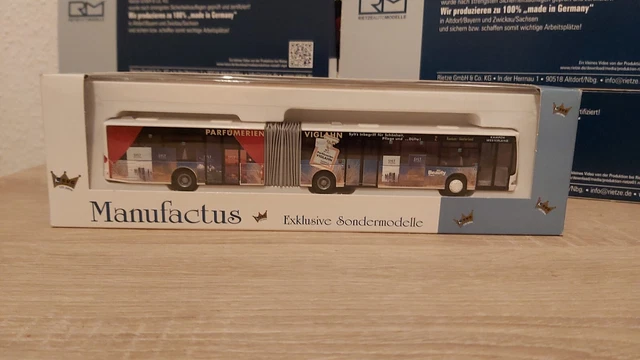 Diecast model cars Mercedes Citaro 1/87 Rietze G DE Lijn (B) 2012