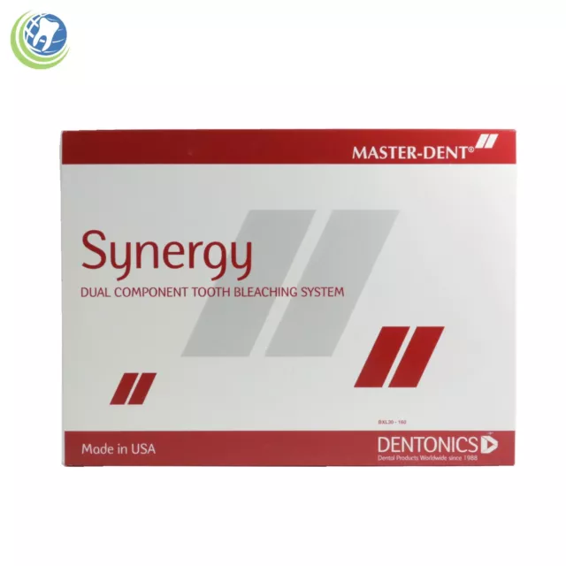 Synergy Tooth Whitening Bleaching System 25% 4 Syringe Pack In-Office Kit