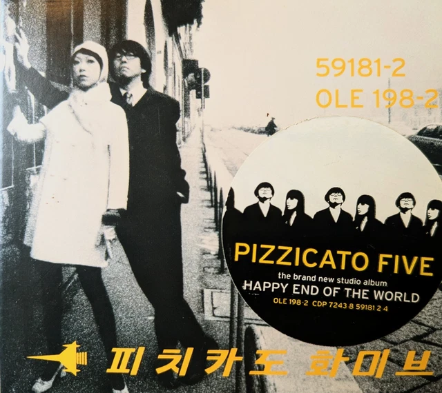 PIZZICATO FIVE - Happy End Of The World - CD - Original Recording