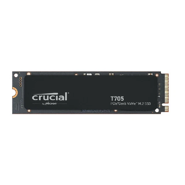 CRUCIAL T705 1TB SSD PCIe Gen5 NVMe M.2 Internal Gaming SSD (New 2024 ...