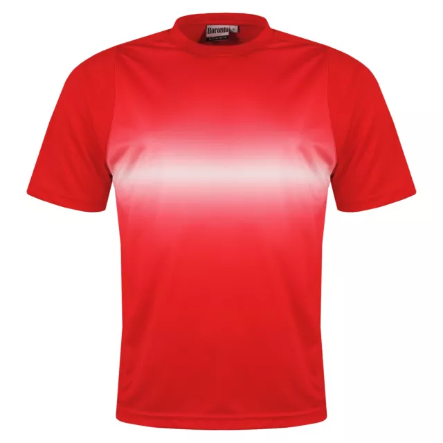 New Mens Breathable T Shirt Cool Dry Sports Performance Wicking Running Gym Top