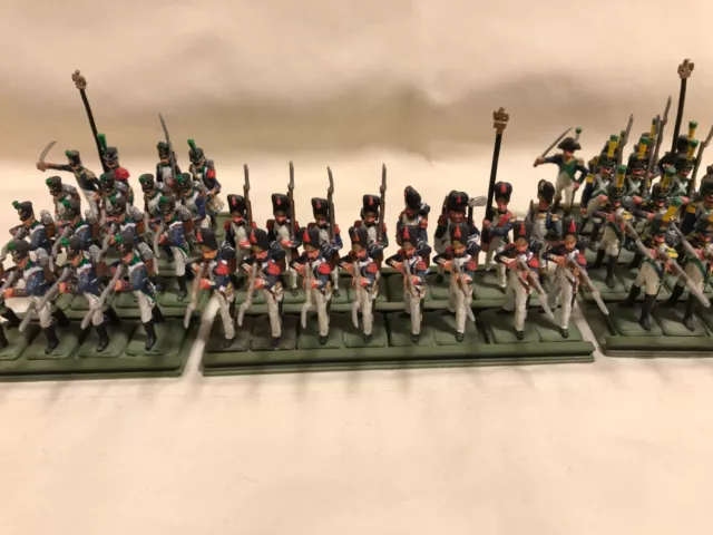 25MM Napoleonic Miniatures Painted LOT of aprx 299 Figures