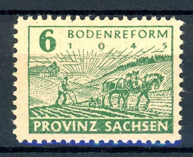 SBZ Provinz Sachsen 85 xa A postfrisch geprüft Schulz #HE699