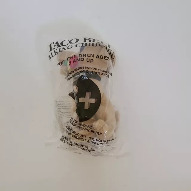 TACO BELL Chihuahua Dog Plush with Rose NIP "I Think I'm In Love"