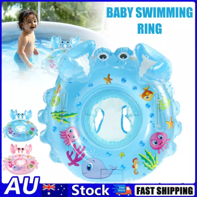 Baby Swimming Ring Inflatable Kids Pool Float Ring Safety Infant Swimming Float