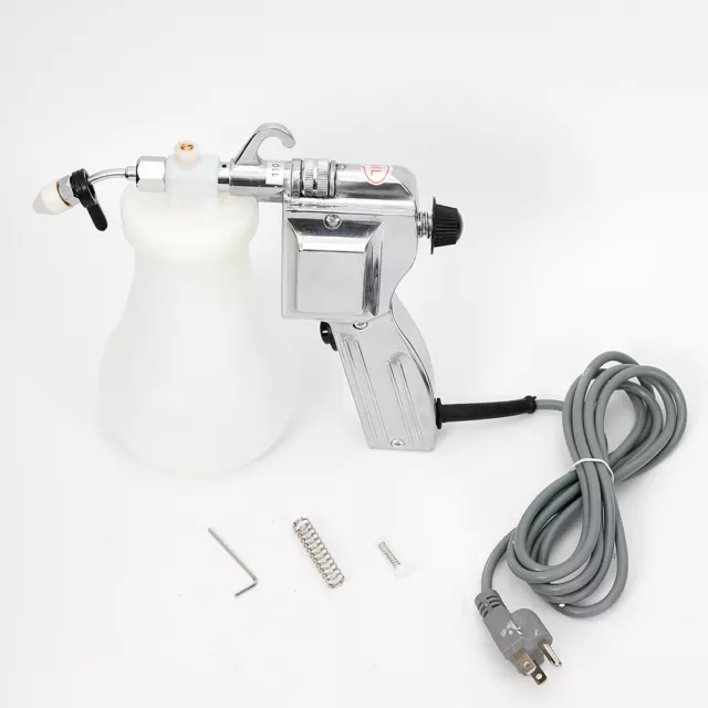 Textile Spot Cleaning Spray Gun Cleaner Adjustable Nozzle 110V 60W 0.65L 1-2ML/S