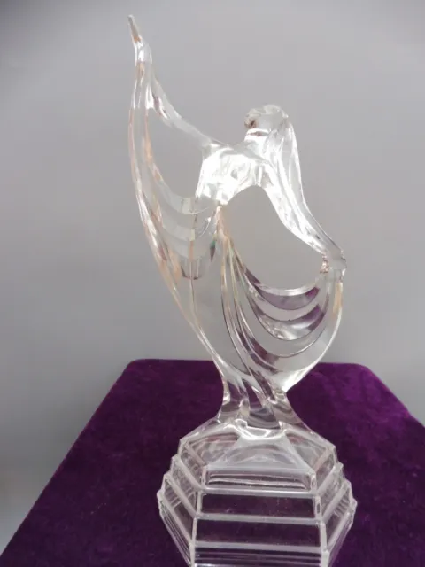 Rcr Royal Crystal Rock Crystal And Dance Etoile Glass Figurine