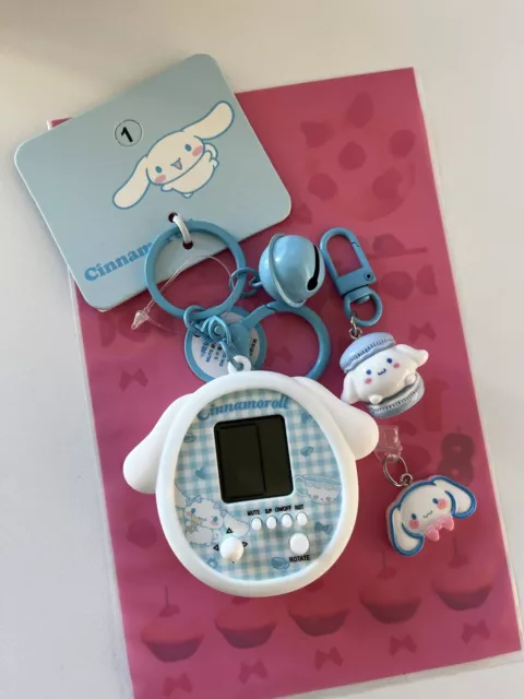 Tamagotchi Case For Smart Uni Sanrio Cinnamoroll with Dust Plug and Ring Charm