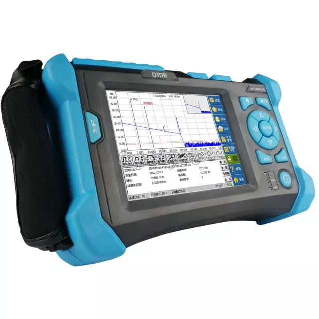 Optical Time Domain Reflectometer OTDR For 1310/1550nm SMF w/VFL MT-7300 Plus ts