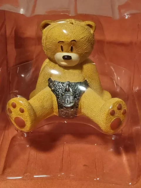 BAD TASTE BEAR FIGURE FOR SEPTEMBER 2001 - CHAZ - NO 23 (GOLD RIVETS).Boxed Rare