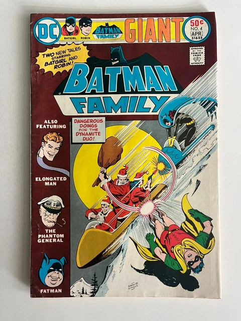 Batman Family #4 (1976) FN/VF Original Owner Collection BATGIRL & ROBIN COVER