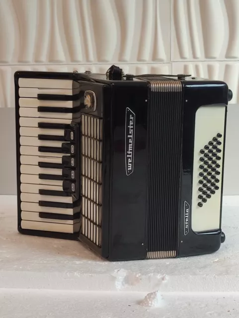 Piano accordion akkordeon  WELTMEISTER STELLA 40 bass