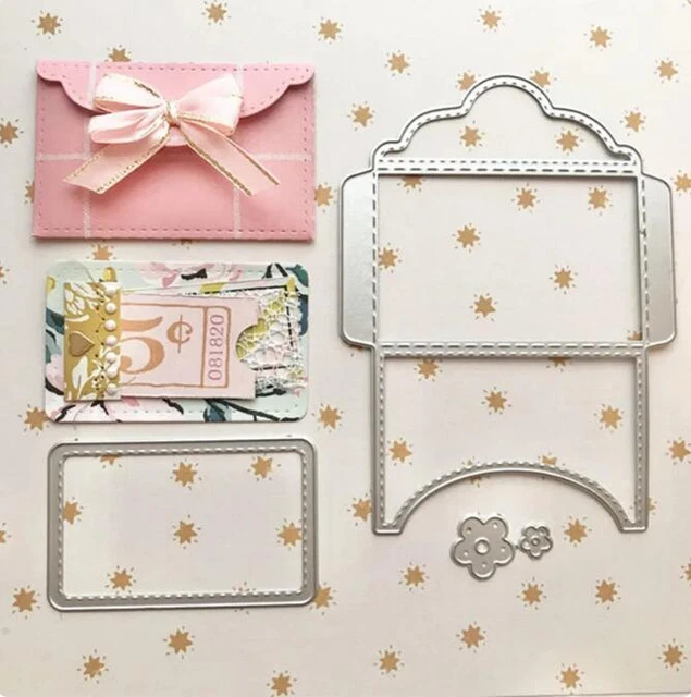 Envelope Craft Embossing Metal Cutting Dies DIY Decorative Scrapbooking Album