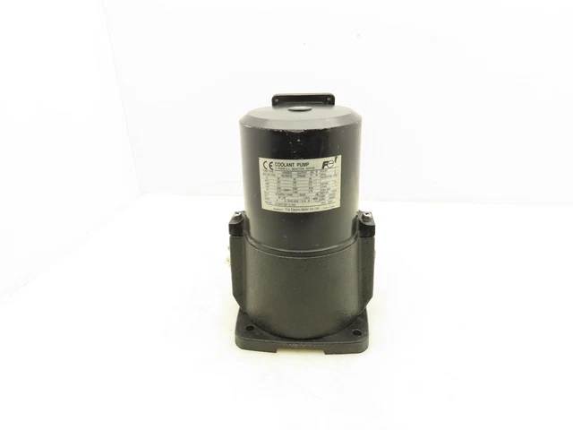 Fuji Electric VKN085A Coolant Pump 25 GPM 250W 3500 RPM 220V 3PH  MLP6075C