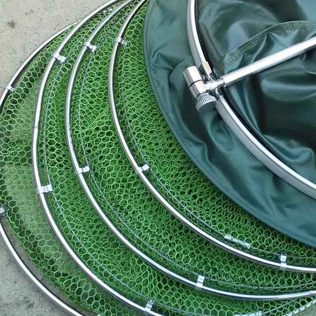 Shrimp Fishing Net Cage Stainless Steel Rings Anti Corrosion Basket Equipment