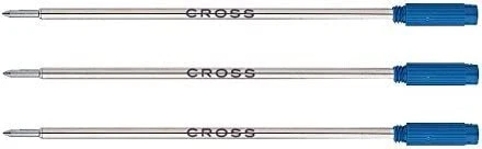 Cross Medium Ballpoint Pen Refill - Blue (Pack of 3)