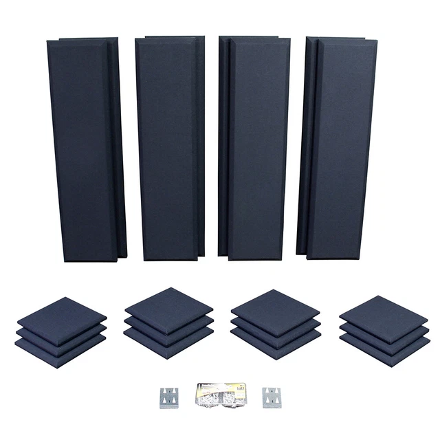 Primacoustic London 10 Room Kit w/ 12 Scatter Blocks, 8 Control Columns, Black