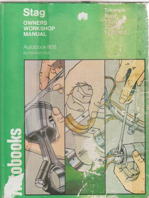 TRIUMPH STAG MK1 & Mk2 Manual / Auto ( 1970 - 1974 ) Owners Workshop ...