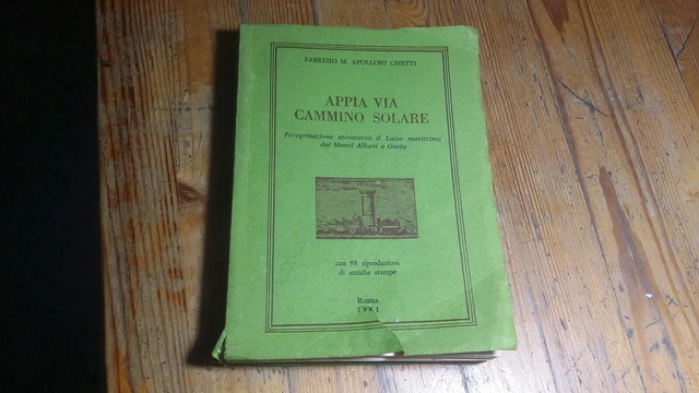 F.M. Apollonj Ghetti - Appia Via Cammino Solare - 1981 - RC 15f23