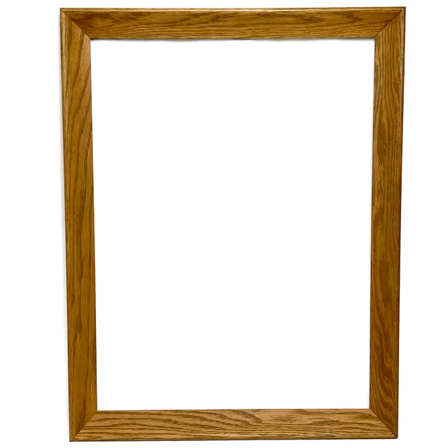 Vintage Large Arts & Crafts Mission Oak Frame Solid Wood 21” X 26”