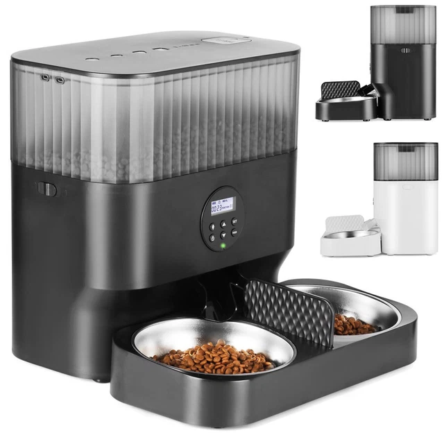 5L LCD Automatischer Futterautomat Futterspender Katze Hund Pet Feeder mit Timer