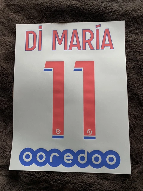 Flocage Officiel - Paris Saint-Germain, Di Maria, 2015/2016 Flocage Officiel - Paris Saint-Germain, Di Maria, 2015/2016