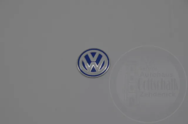 ORIGINAL VW SCHLÜSSELEMBLEM Schlüssel Emblem blau weiß 14mm 3B0837891 09Z  EUR 12,90 - PicClick DE
